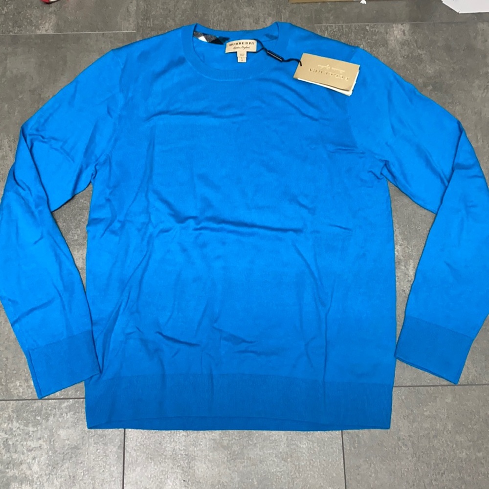 Authentic BNWT Burberry 100% Cashmere Sweater